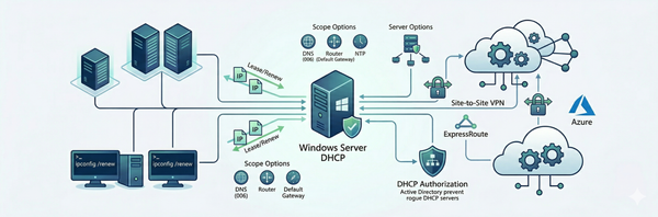 Windows Server DHCP Rehberi